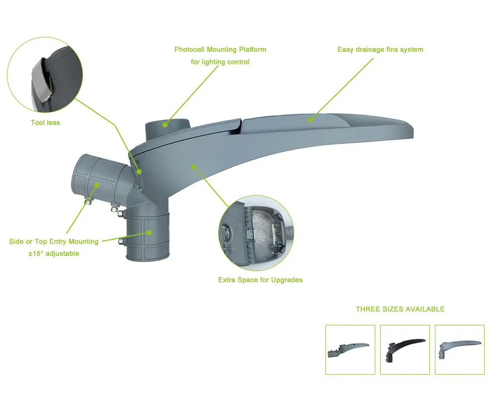 LED Street Lamp Case Mlt-Slh-Dm-II