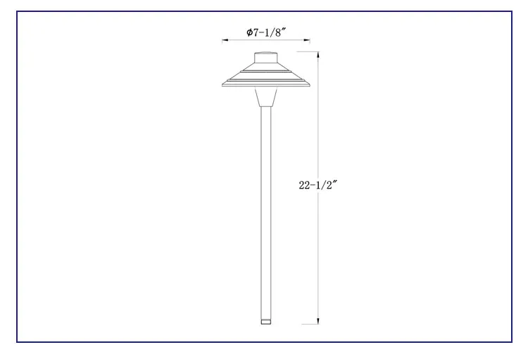 Lt2403 Solid Brass Construction Antique Bronze G4 (Lamp not included) Path Light for Outdoor Pathway Landscape Lighting