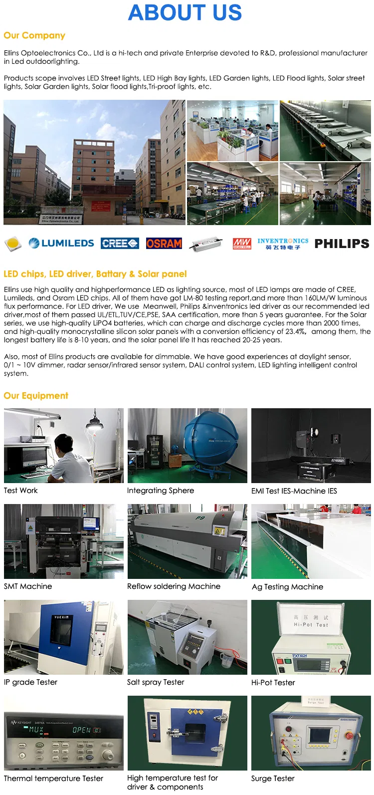 New IP66 LED Street Lamp 50W 100W 150W Solar LED Street Light