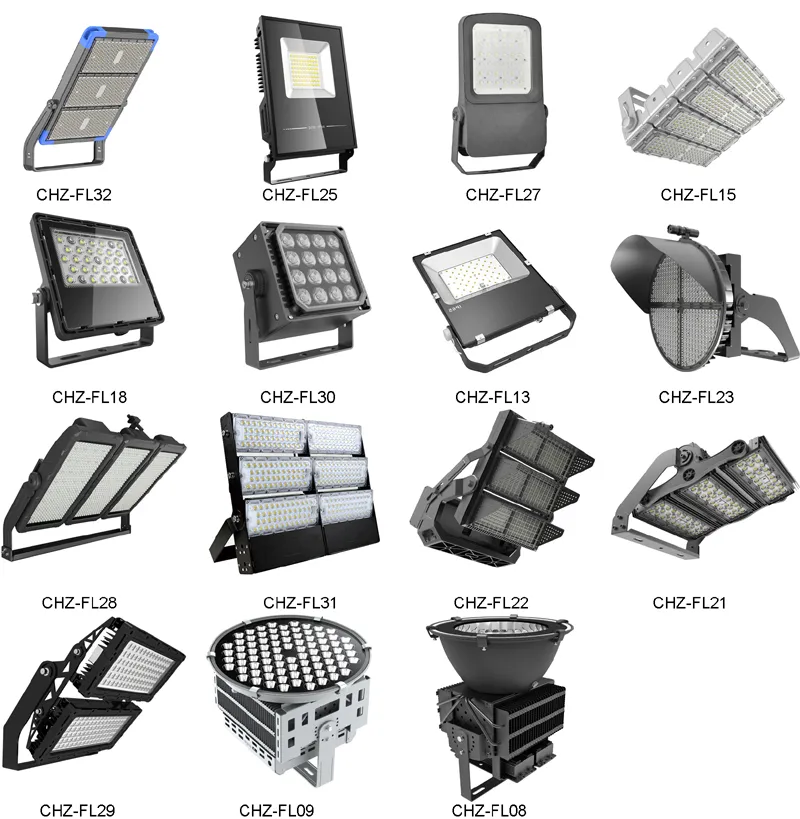 Newest Stadium Lighting Floodlight with 300W Universal Adjustment Floodlight