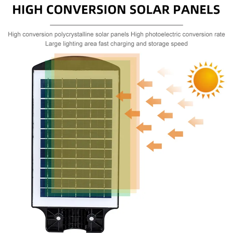Outdoor Courtyard Solar Lighting Integrated Integrated LED Solar Street Light
