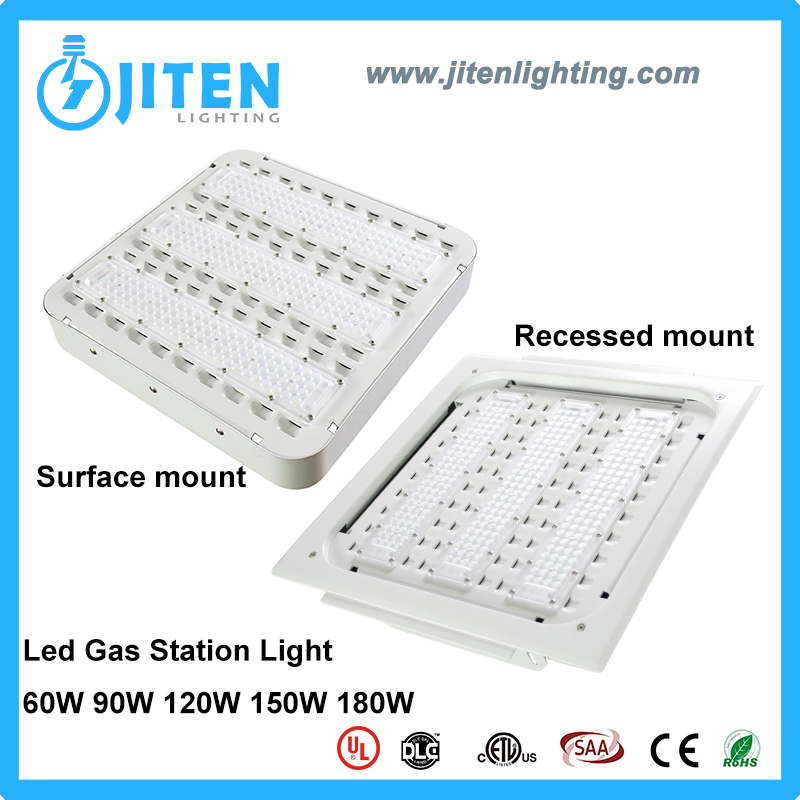 Outdoor Petrol Station Light 90W LED Canopy Gas Station Light