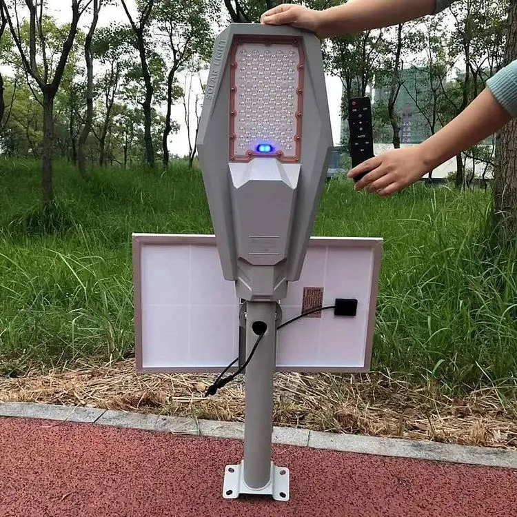 Outdoor Remote Solar Battery Powered System Pole Lamp 100W 150W 200W 300W 400W Solar Street light