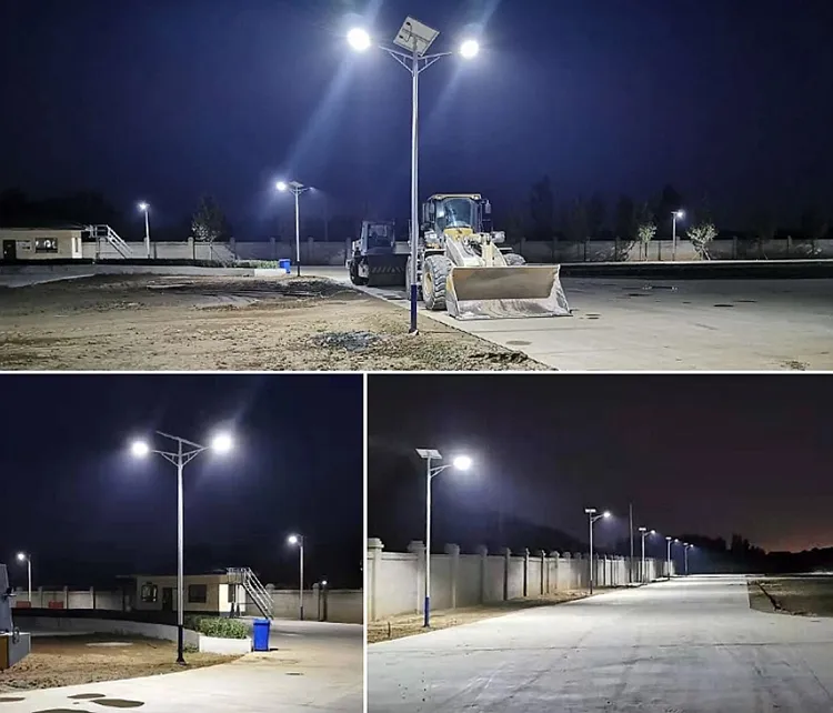 Outdoor Remote Solar Battery Powered System Pole Lamp 100W 150W 200W 300W 400W Solar Street light