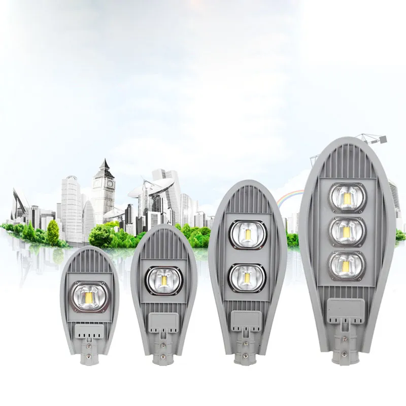 Outdoor Super Brightness COB LED Street Light 2500K 6500K 100W 200W for Road Pathway