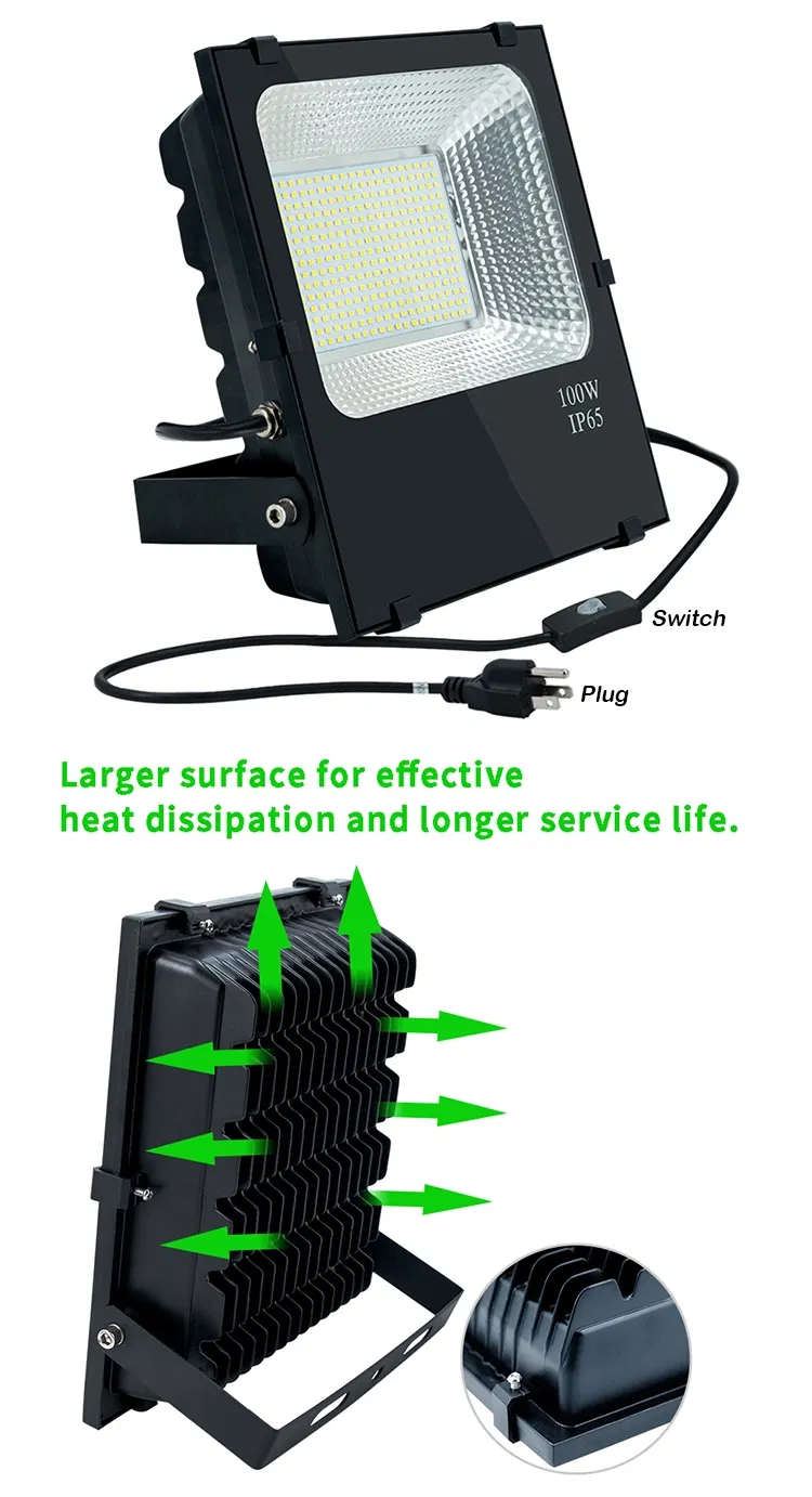 Outdoor Waterproof 100W 150W 200W COB LED Flood Light