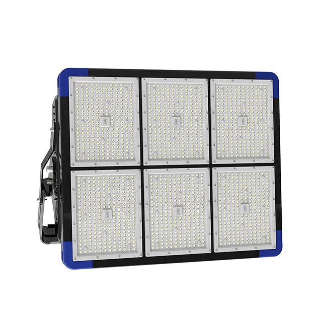 Outdoor Waterproof IP66 1080W 151200lumens Square Football Basketball Baseball Sport Court Stadium Wharf Airport High Mast 200W to 1440W LED Floodlight