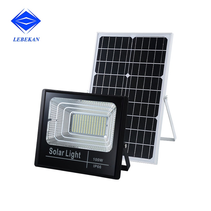 Professional Lighting Solar Street Garden Aluminum Tunnel Track LED Flood Light Outdoor 25W 40W 60W 100W 200W 300W New Reflector LED Lamp Solar Flood Light