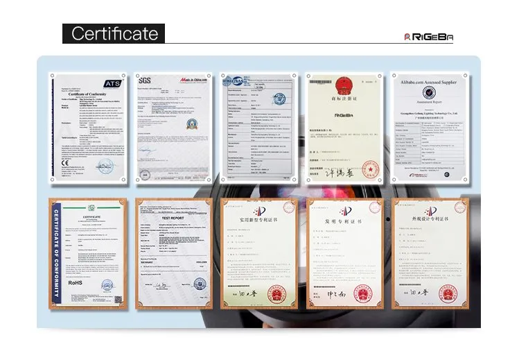 Rigeba Disco DJ Stage18X8w RGBW 4in1 Indoor LED Wall Washer Light for Landscape