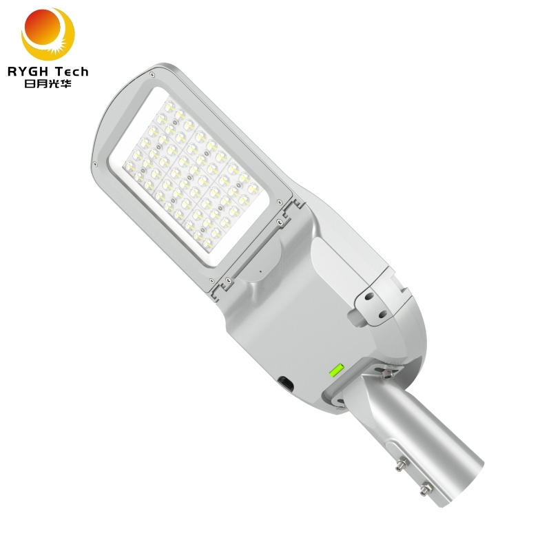 Rygh Tech IP67 Ik10 100W LED Street Light with Tempered Glass and Lens