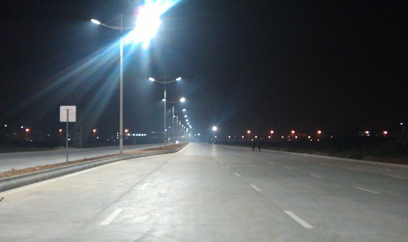 SL001 50W COB Adjustable Angle LED Street Light with Photocell Sensor