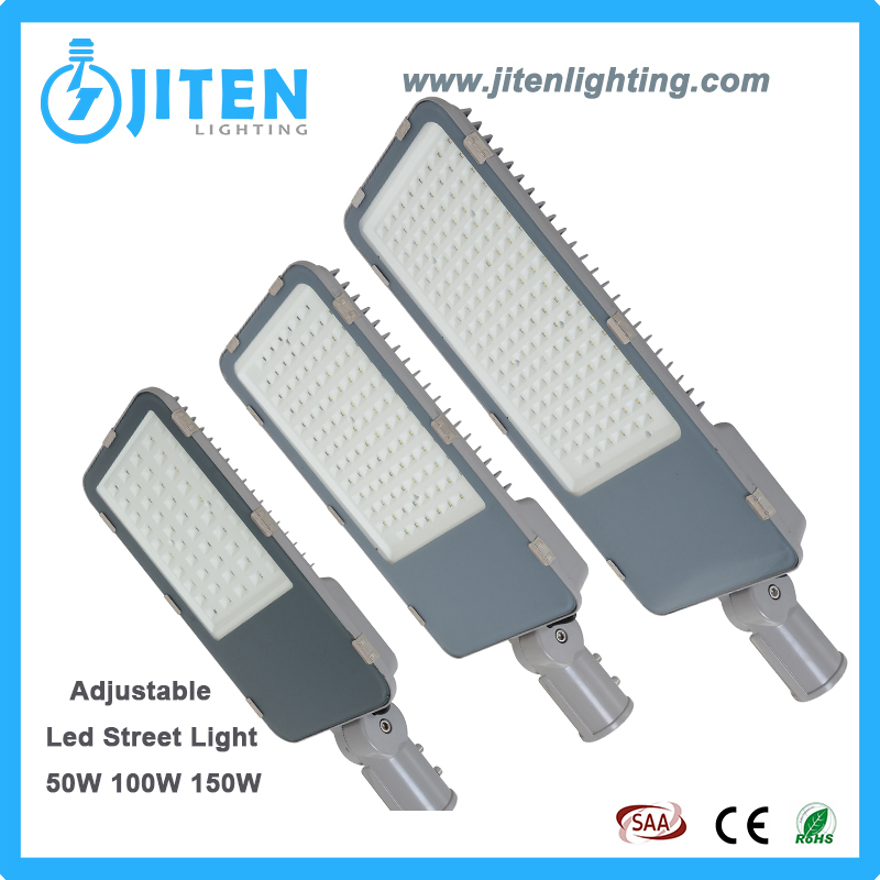 SMD3030 Chip High Power 100W Adjustable LED Street Light IP65 Waterproof