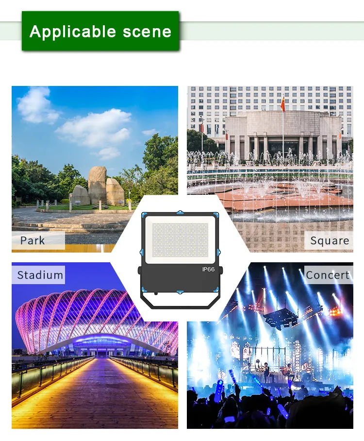 Stable Quality Performance 20W-400W New Ultra-Thin LED Flood Light