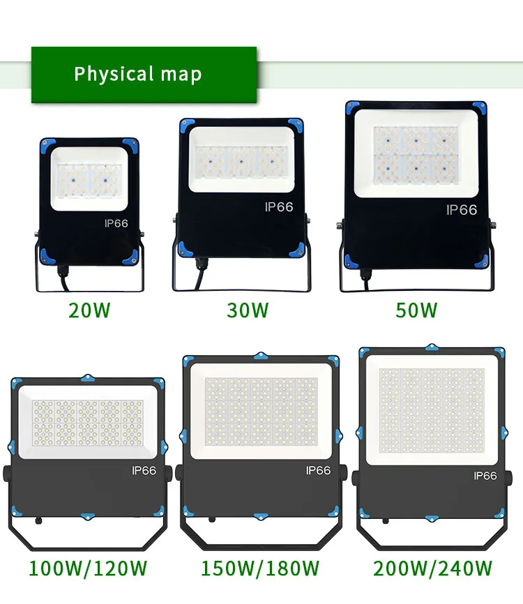 Stable Quality Performance 20W-400W New Ultra-Thin LED Flood Light