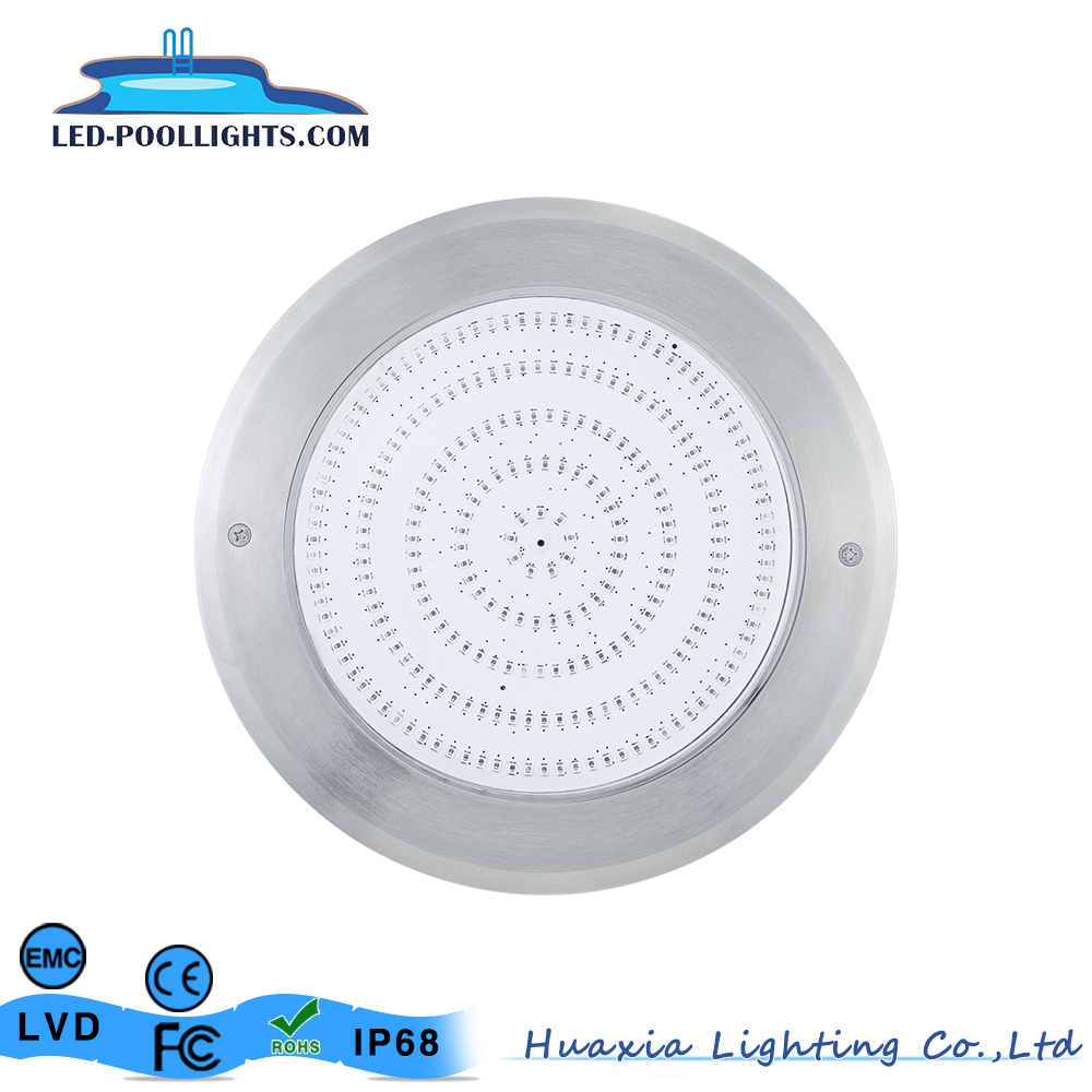 Ultra Thin 8mm Thickness 18W 24W 35W RGB WiFi Control Underwater Light LED Swimming Pool Light