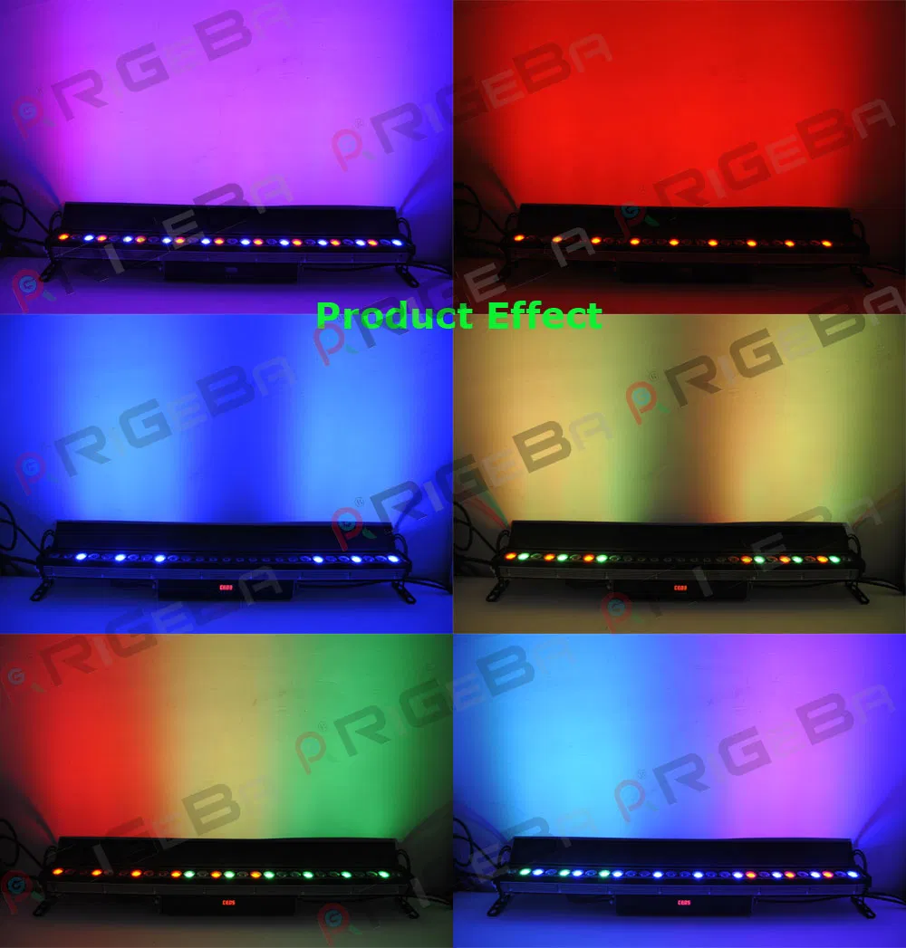 Waterproof 27*3W RGB LED Wall Washer Light for Outdoor