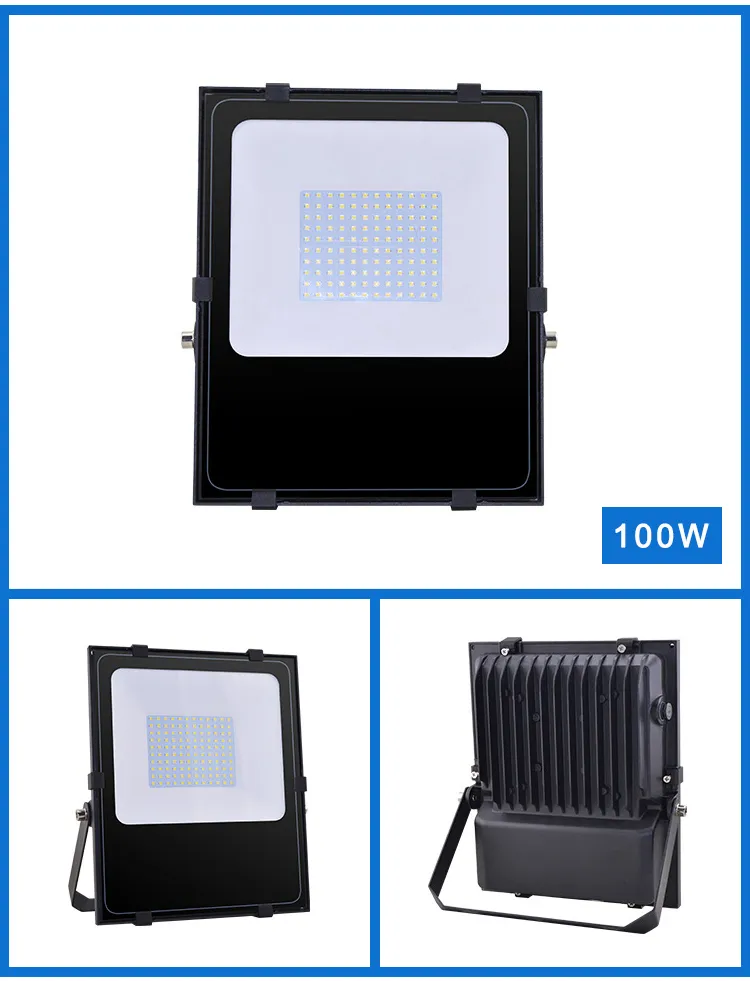 Wholesale High Bright Solar LED Stadium Flood Light LED Floodlight Outdoor 100W CE RoHS
