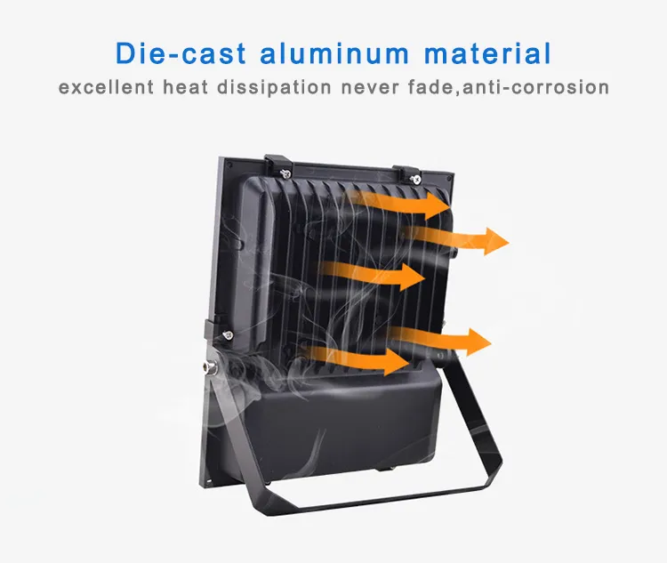 Wholesale High Bright Solar LED Stadium Flood Light LED Floodlight Outdoor 100W CE RoHS