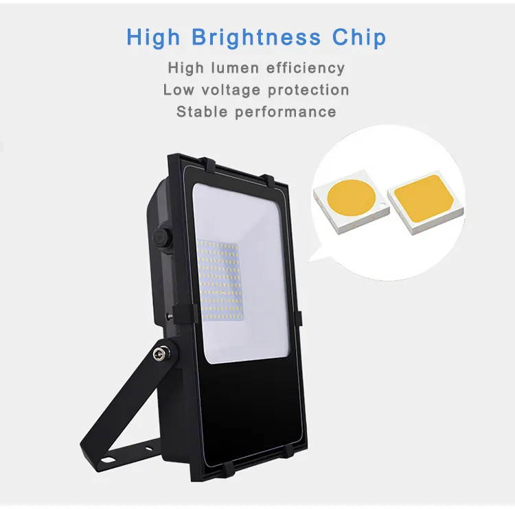 Wholesale High Bright Solar LED Stadium Flood Light LED Floodlight Outdoor 100W CE RoHS