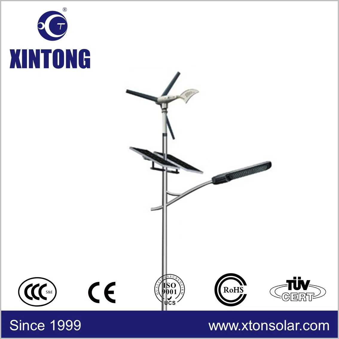 Wind Solar LED Hybrid Highway Lighting