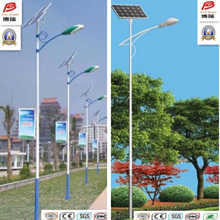 with Battery and Hang on Pole 36W LED Solar Streetlight